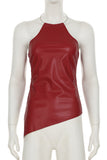 Asymmetrical Halter Camisole