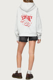 Graphic Print Oversized Hoodie