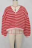 Casual Vibes Striped Cardigan