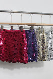 Sequin Mini Skirt