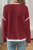 Casual Ribbed Sweater