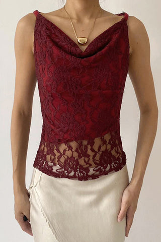 Elegant Lace Camisole Top