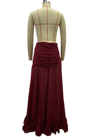 Elegant Maxi Skirt with Flowing Design
