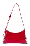 Sleek Eyelet Shoulder Bag