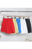 Elastic Waist Casual Shorts