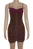 Elegant Strappy Evening Dress