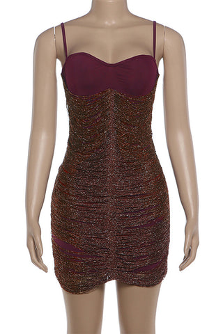 Elegant Strappy Evening Dress