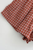 Checkered Casual Shorts