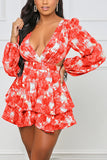 Cut-Out Pattern Mini Dress
