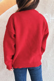 Playful Cherry-Embellished Sweater