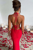 Strappy Cut-Out Maxi Dress