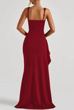 Elegant Maxi Dress with Side Slit