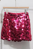 Sequin Mini Skirt