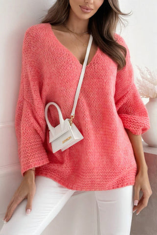 Oversized Knit Sweater for Effortless Style