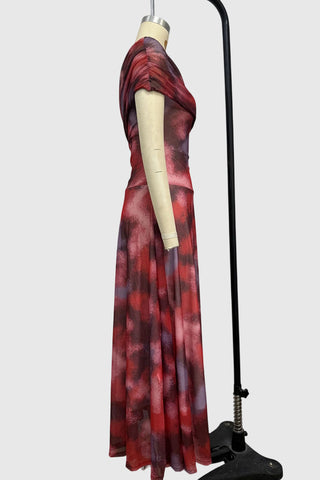 One-Shoulder Flowing Casual Dress