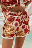 Floral Print Short Set