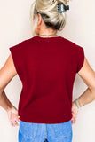 Sleeveless Knit Tank Top
