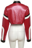 Bold Graphic Cropped Jacket