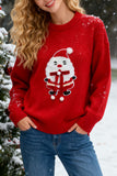Festive Santa Knit Sweater