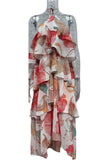Layered Halter Maxi Dress