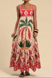 Boho Tiered Summer Maxi Dress