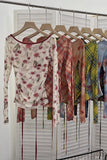 Floral Back-Tie Long Sleeve Top