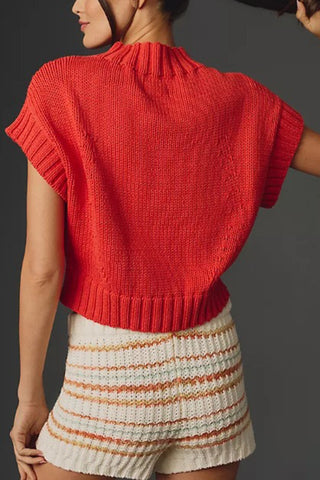 Heart Detail Sweater Top