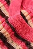 Striped Ruffle-Trim T-Shirt