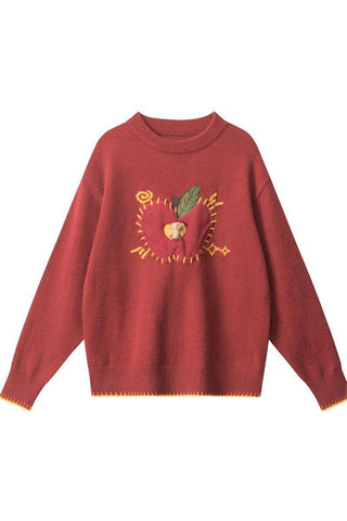Apple Patch Sweater