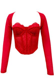 Elegant Lace Trim T-Shirt