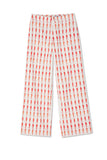 Fish Pattern Sleeveless Top Set