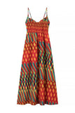 Geometric Pattern Casual Dress