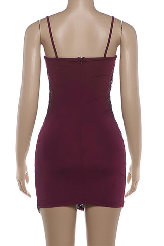 Elegant Strappy Evening Dress