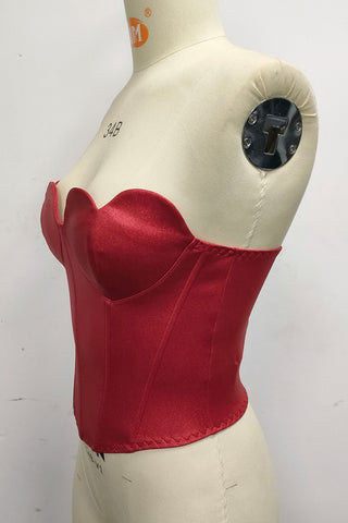 Strapless Corset Top