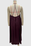 Strappy Backless Maxi Dress