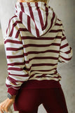 Striped Hoodie and Pants Set