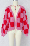 Knit Open-Front Cardigan