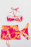 Floral Accent Bikini Set