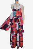 Flowing Ruffle Tiered Dress