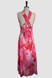 Flowing Midi Dress with Straps
