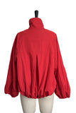 Stylish Button-Up Jacket with Drawstring Waist