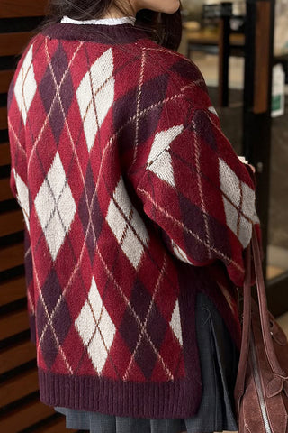 Classic Argyle Sweater
