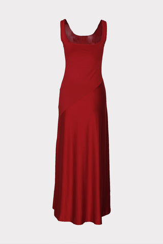 Sleeveless Column Maxi Dress