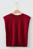 Sleeveless Knit Tank Top