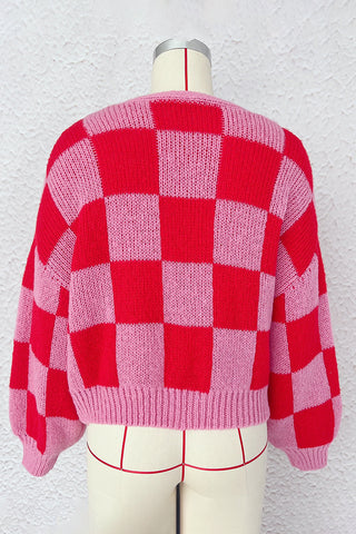 Knit Open-Front Cardigan