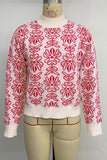 Floral Pattern Sweater