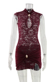 Elegant Lace Night Out Dress