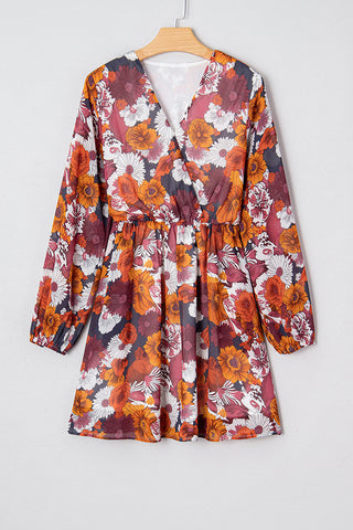 Floral Print Casual Dress