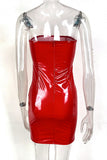Strapless Night Out Mini Dress