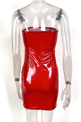 Strapless Night Out Mini Dress